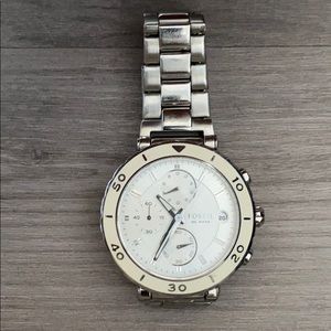 Fossil Silver/White Watch